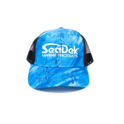 画像1: SeaDek Hats　BLUE / BLACK REAL TREE