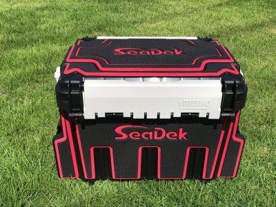 画像1: SeaDek カスタム　バケットマウス　BM-5000　ブラック　エンボス　