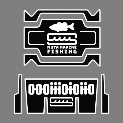 画像13: muta MARINE Fishing × SeaDek バケットマウス　BM-7000　本体ブラック