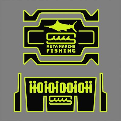 画像10: muta MARINE Fishing × SeaDek バケットマウス　BM-7000　本体ブラック