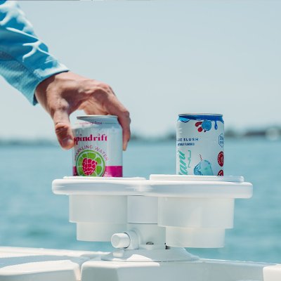 画像3: SeaSucker　ダブルカップホルダー　ホライゾナル  白