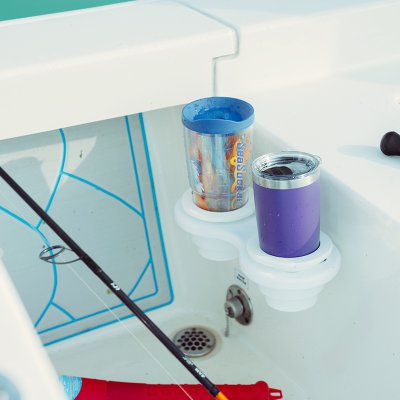 画像3: シーサッカー(SeaSucker)　ダブルカップホルダー　バーチカル  白