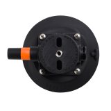 シーサッカー(SeaSucker)　真空マウントベース　4.5インチ　黒
