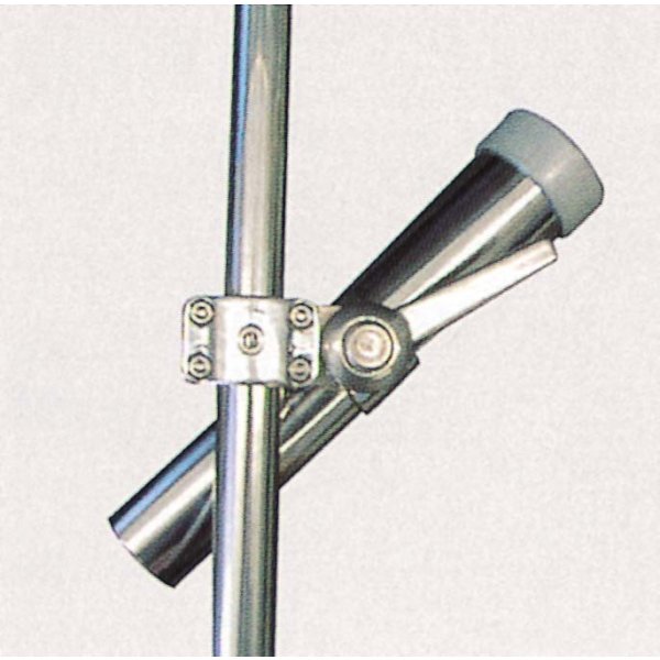 画像1: No.55　レール用ロッドホルダー【ワンタッチレバータイプ】 (1)