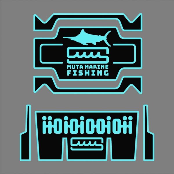 画像11: muta MARINE Fishing × SeaDek バケットマウス BM-7000 本体ブラック (11)