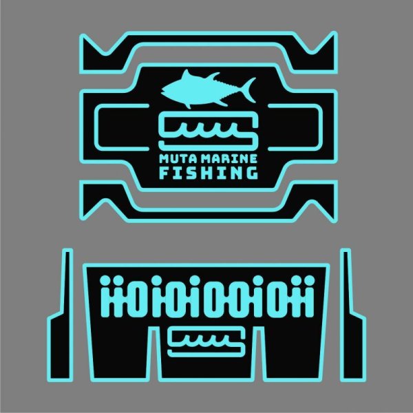 画像7: muta MARINE Fishing × SeaDek バケットマウス BM-7000 本体ブラック (7)