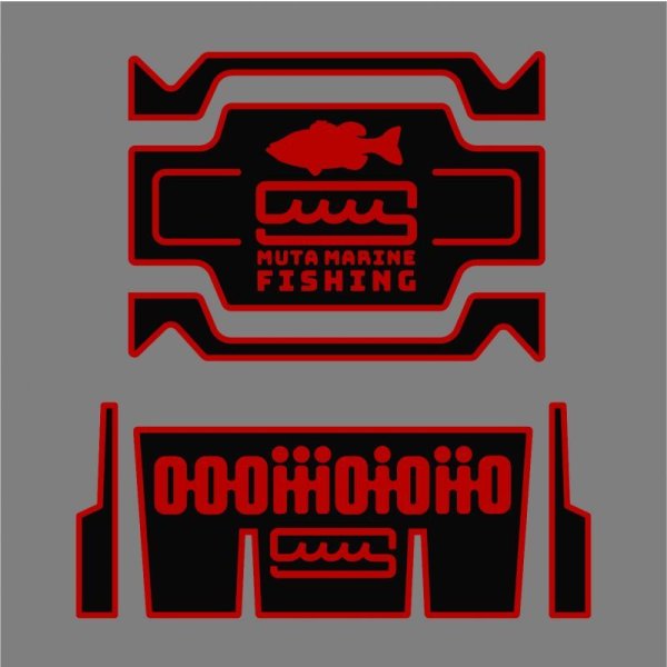 画像16: muta MARINE Fishing × SeaDek バケットマウス BM-7000 本体ブラック (16)