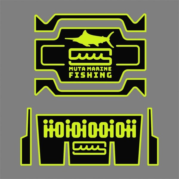 画像10: muta MARINE Fishing × SeaDek バケットマウス BM-7000 本体ブラック (10)