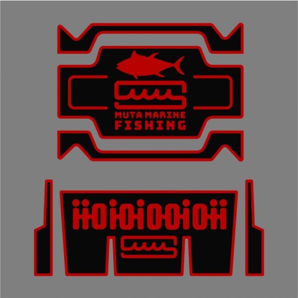 画像8: muta MARINE Fishing × SeaDek バケットマウス BM-7000 本体ブラック (8)