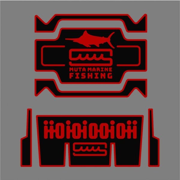 画像12: muta MARINE Fishing × SeaDek バケットマウス BM-7000 本体ブラック (12)