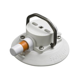 画像: SeaSucker　4.5インチ　フラットトリップDリング付き　白