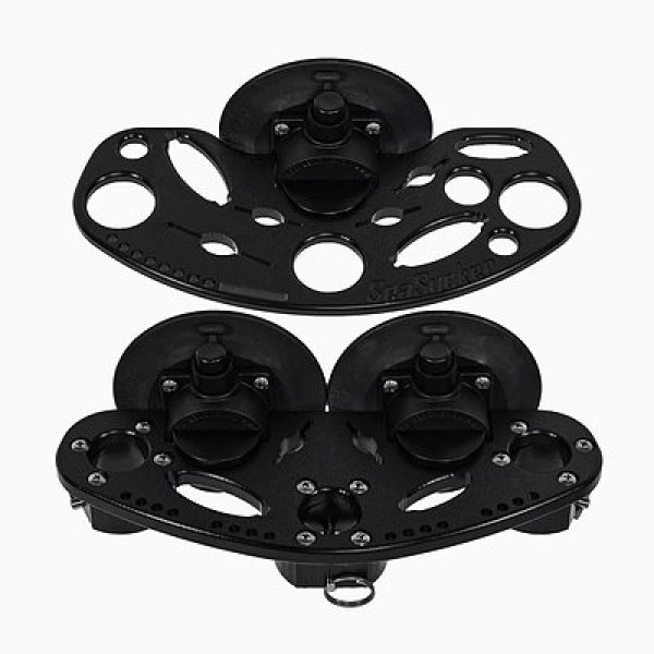 画像1: SeaSucker プロシリーズ ロッド&ツールキット  黒 (1)