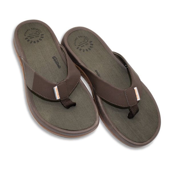 画像1: 【men's】SeaDek フィッシュファインダー サンダル Dark Brown　25.5cm・26.5cm：2サイズ (1)