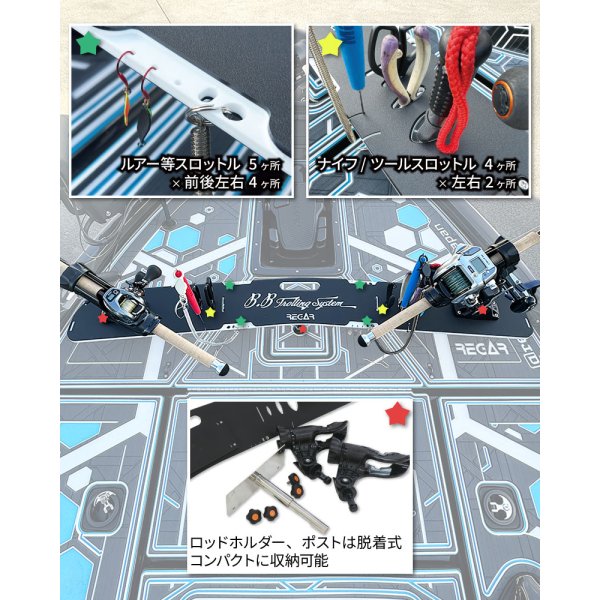 画像3: キングスター B.B トローリングシステム オーダーメイド (3)