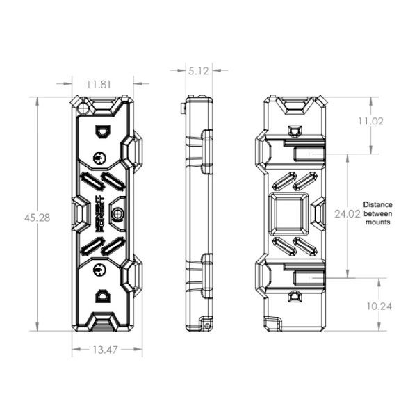 画像4: ミッドナイトフォレスト 8ガロンタンク & マウントキットセット 【Midnight Forest】 (4)