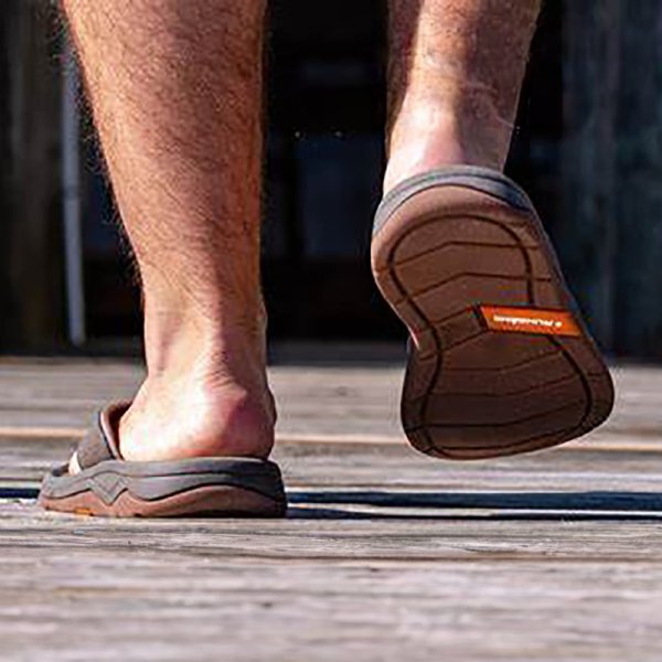 画像4: 【men's】SeaDek フィッシュファインダー サンダル Dark Brown　25.5cm・26.5cm：2サイズ (4)