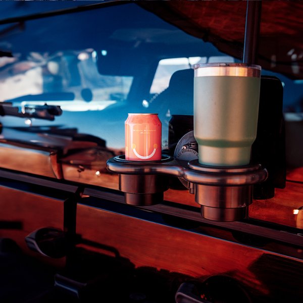 画像4: シーサッカー(SeaSucker) ダブルカップホルダー バーチカル  黒 (4)