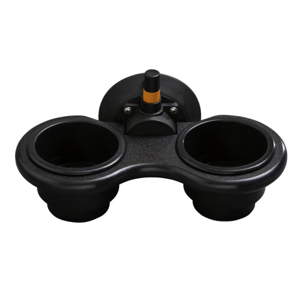 画像1: シーサッカー(SeaSucker) ダブルカップホルダー バーチカル  黒 (1)