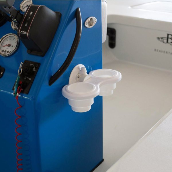 画像6: シーサッカー(SeaSucker) ダブルカップホルダー バーチカル  白 (6)