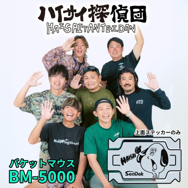 画像1: ハイサイ探偵団×SeaDek　ハイサイ探偵団モデル　【BM-5000】【※上面ステッカーのみ】 (1)