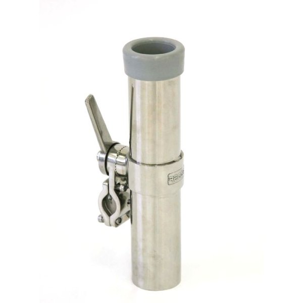 画像2: No.55　レール用ロッドホルダー【ワンタッチレバータイプ】 (2)