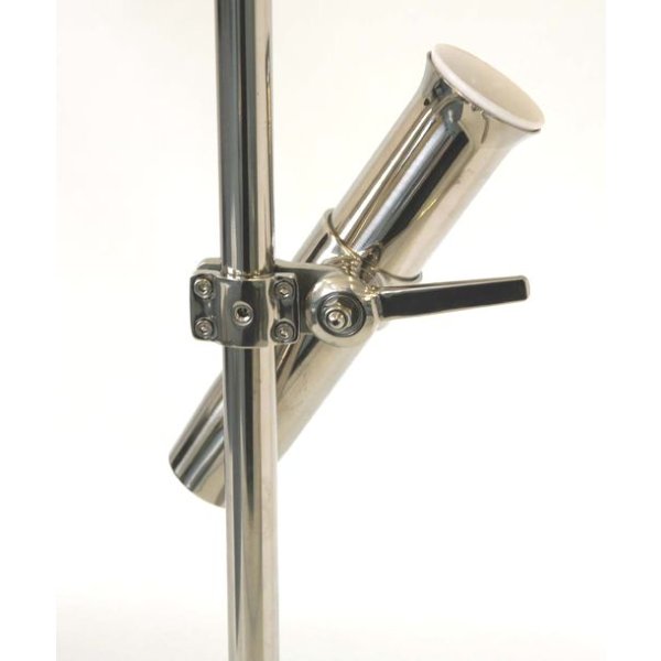 画像1: No.58　タイプII　レール用ロッドホルダー【ワンタッチレバータイプ】 (1)